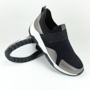 chaussure femme noir fumé