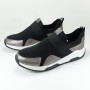 chaussure femme noir fumé